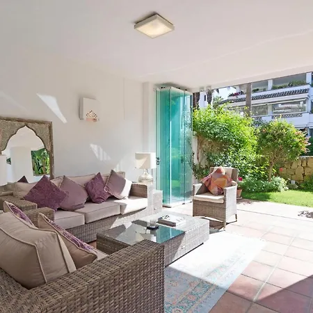 Canas Beach, Ground Floor First Line Beach, Golden Mile Lägenhet *