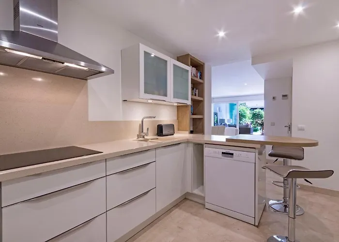 アパート Canas Beach, Ground Floor First Line Beach, Golden Mile