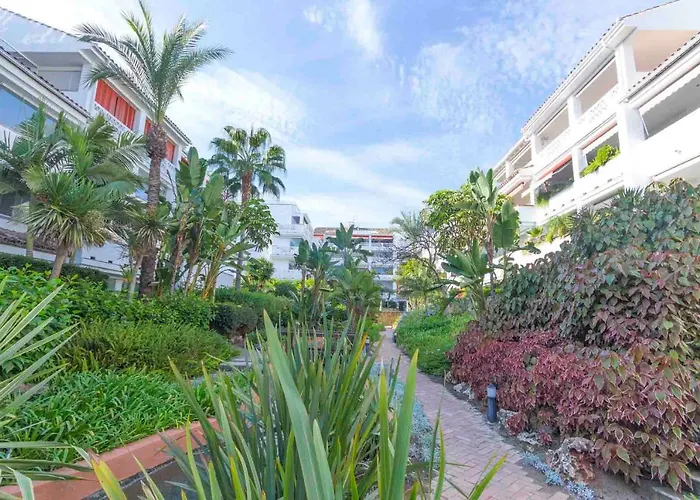 Апартаменты Canas Beach, Ground Floor First Line Beach, Golden Mile