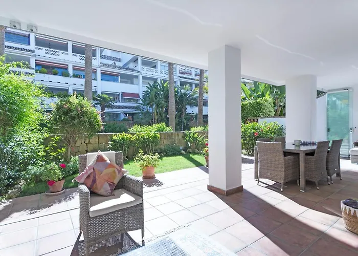 Apartmán Canas Beach, Ground Floor First Line Beach, Golden Mile